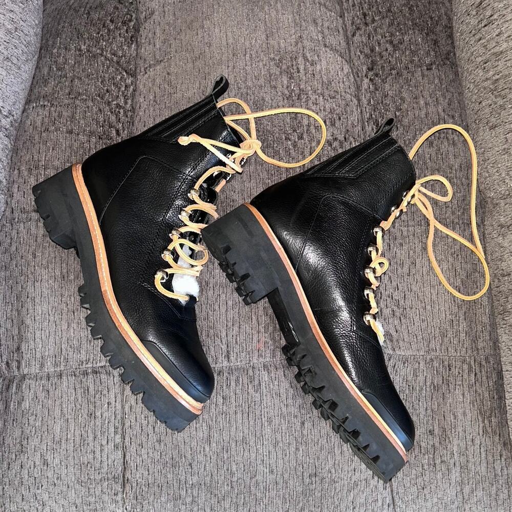 Marc Fisher LTD Izzie lug sole winter hiking boot women's Size 6 - Picture 4 of 9